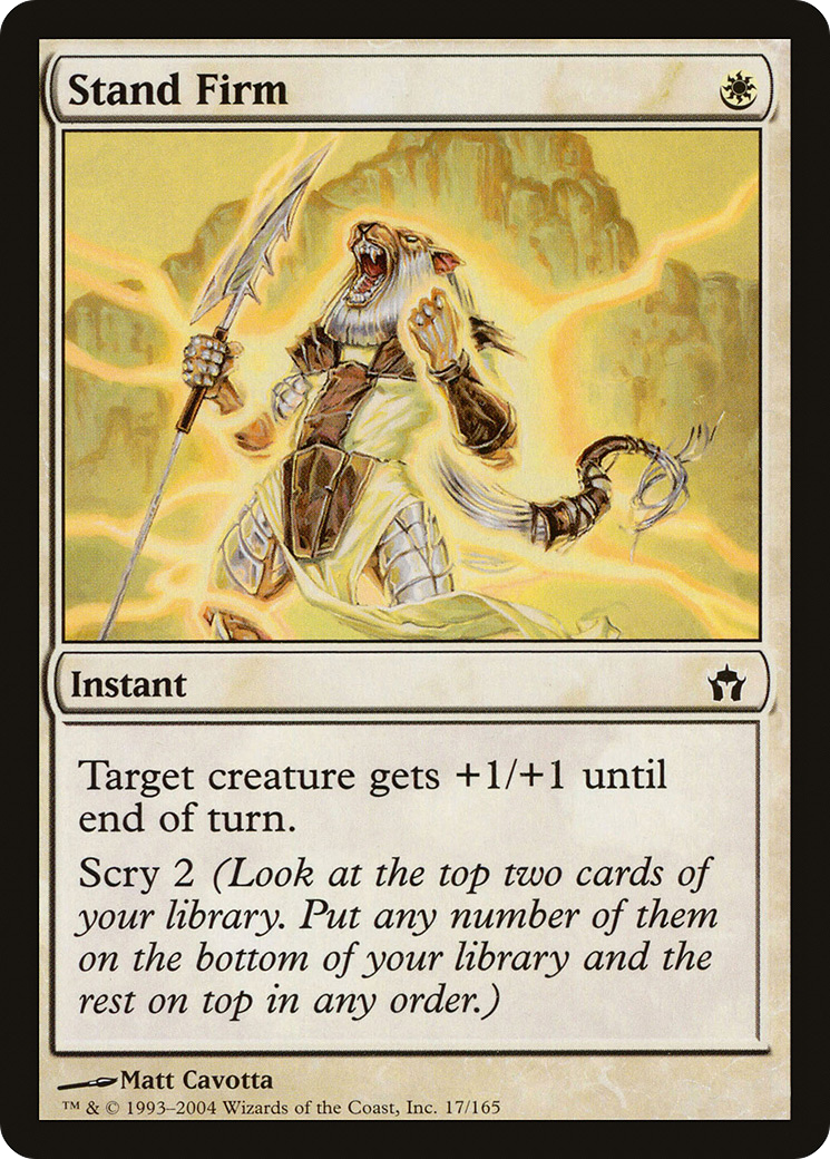Stand Firm (5DN-017) [Fifth Dawn]