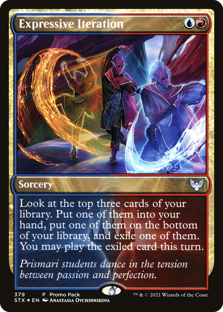 Expressive Iteration (PPSTX-379) [Promo Pack: Strixhaven: School of Mages]