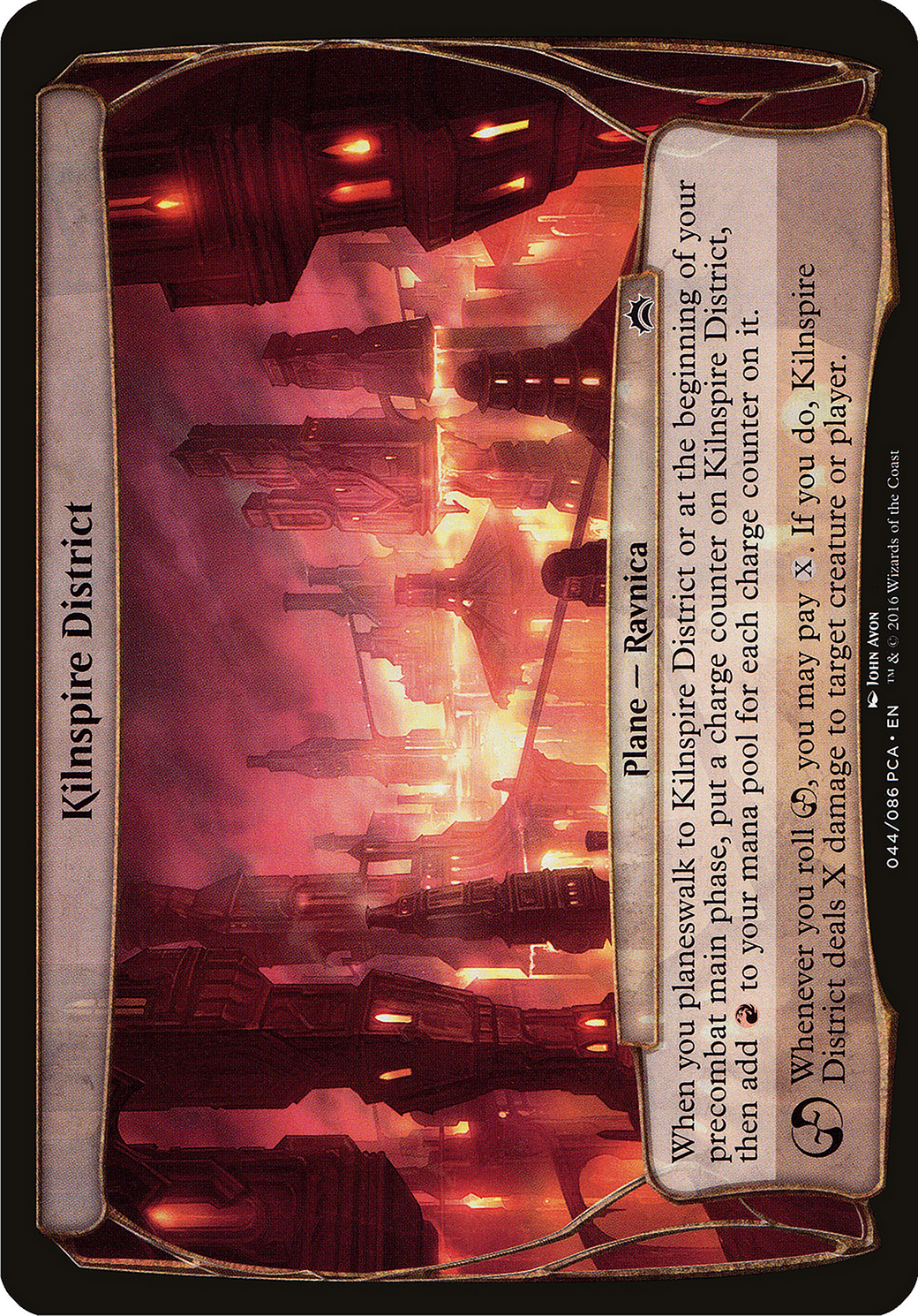 Kilnspire District (Planechase Anthology) (OVER-044) [Planechase Anthology Planes]