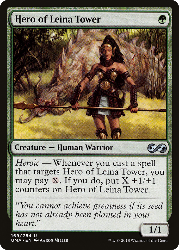 Hero of Leina Tower (UMA-169) [Ultimate Masters] Foil