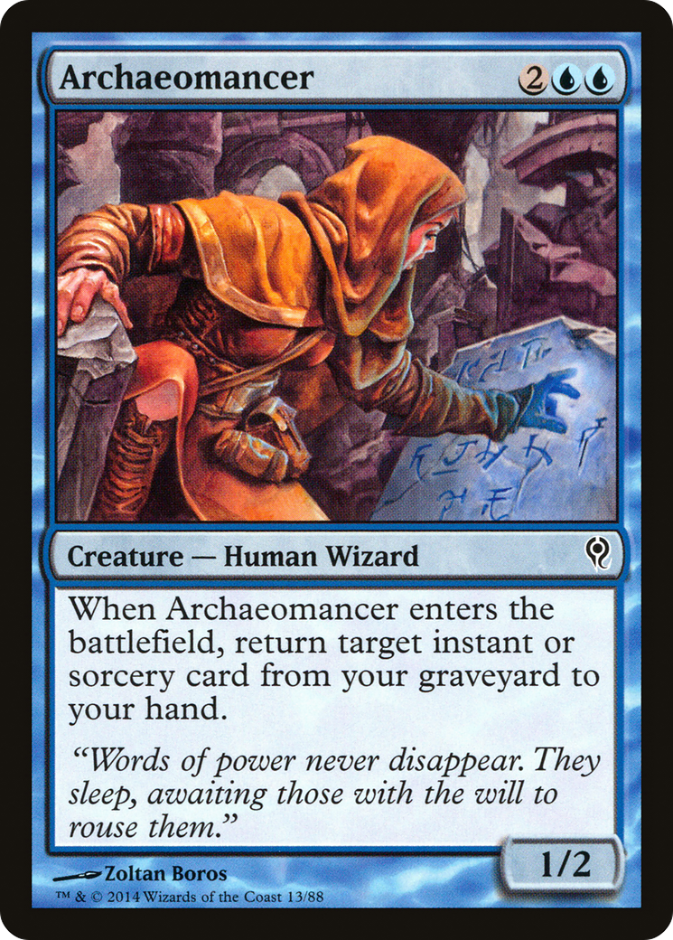 Archaeomancer (DDM-013) [Duel Decks: Jace vs. Vraska]