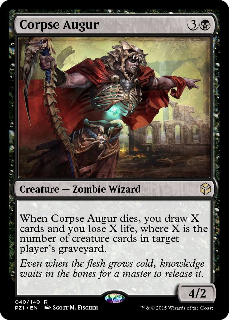 Corpse Augur (PZ1-040) [Legendary Cube Prize Pack]
