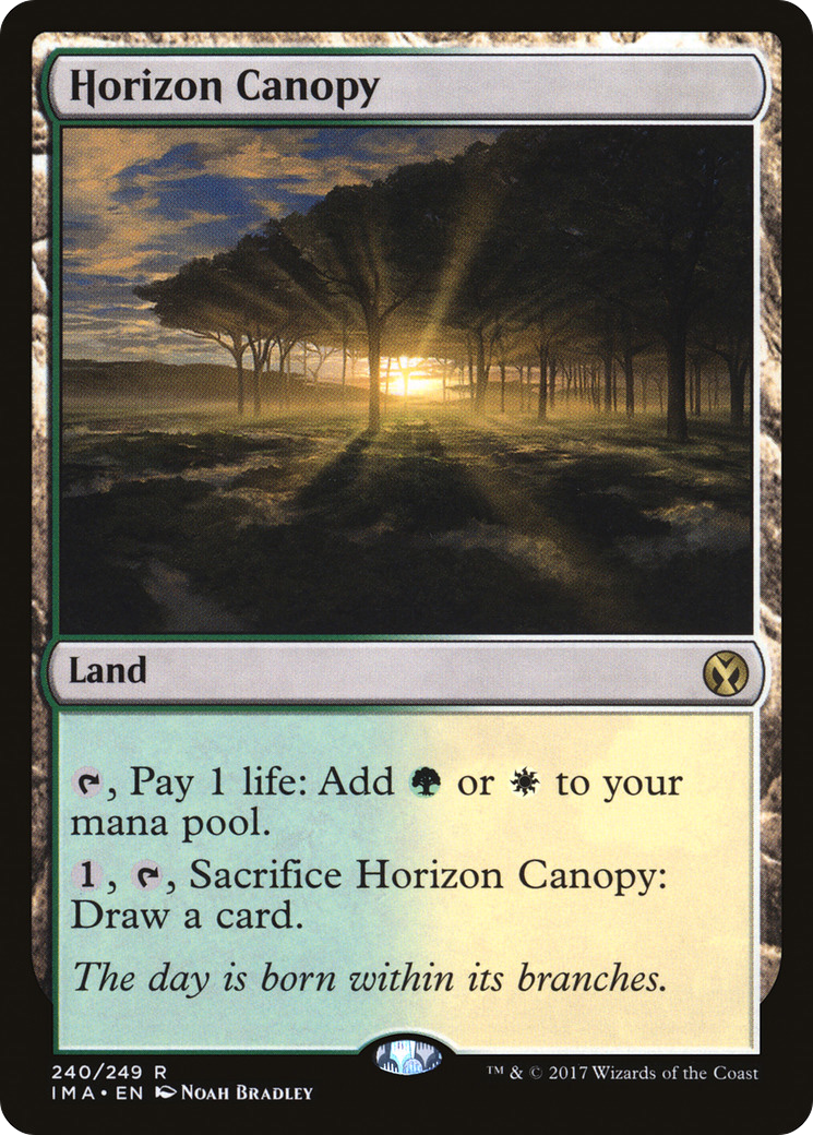 Horizon Canopy (IMA-240) [Iconic Masters] Foil