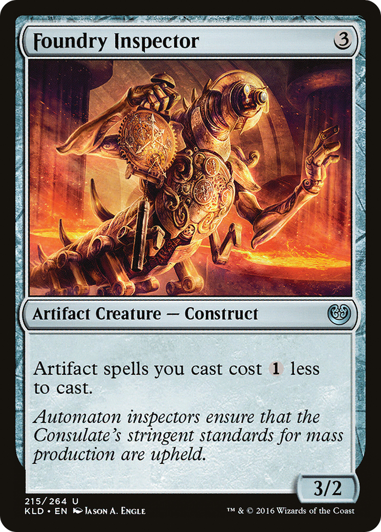 Foundry Inspector (KLD-215) [Kaladesh]