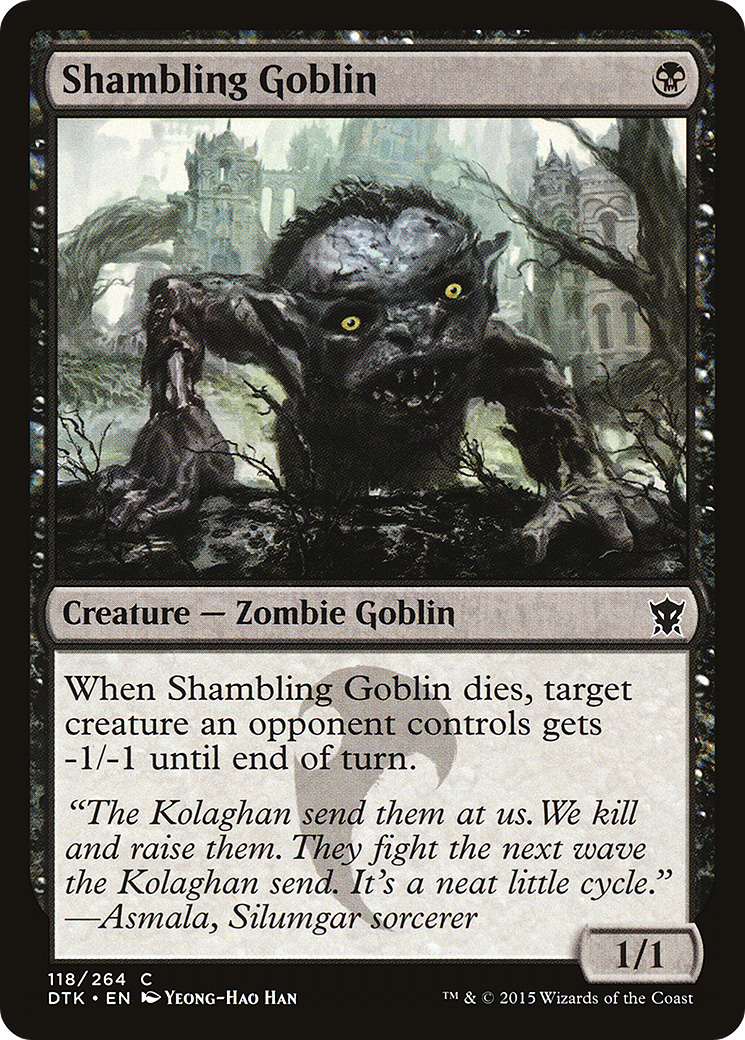 Shambling Goblin (DTK-118) [Dragons of Tarkir]