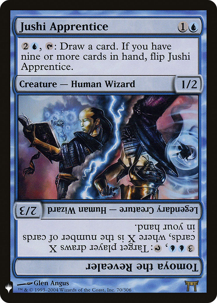 Jushi Apprentice // Tomoya the Revealer (LIST-CHK-70) [The List]