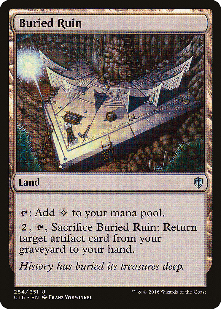 Buried Ruin (C16-284) [Commander 2016]