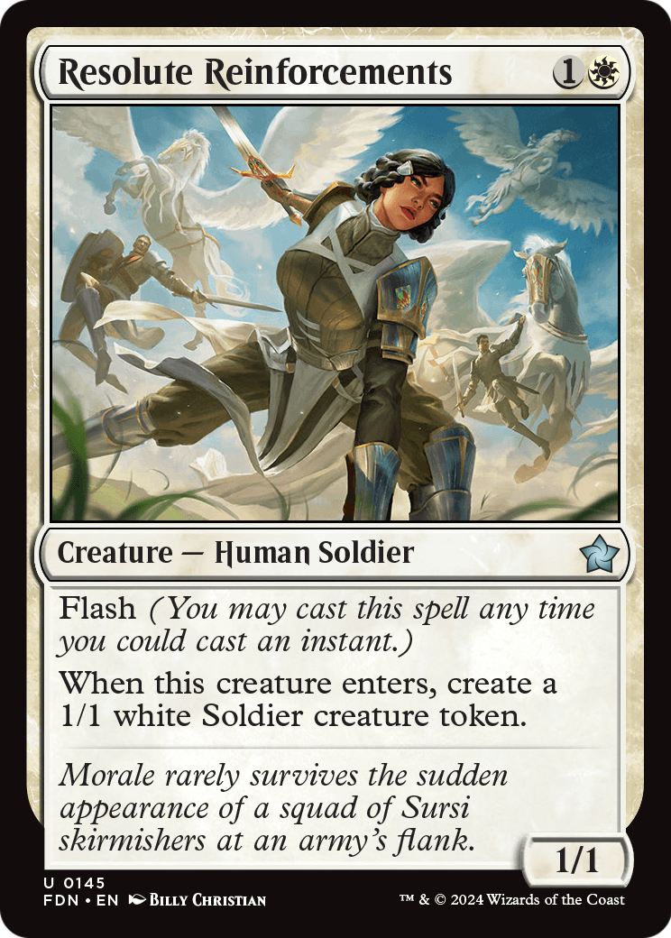 Resolute Reinforcements (FDN-145) [Foundations]