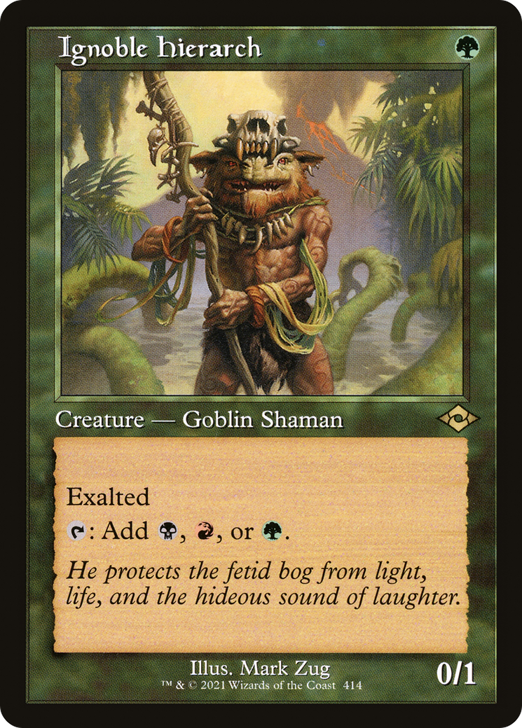 Ignoble Hierarch (Retro Frame) (MH2-414) [Modern Horizons 2] Foil
