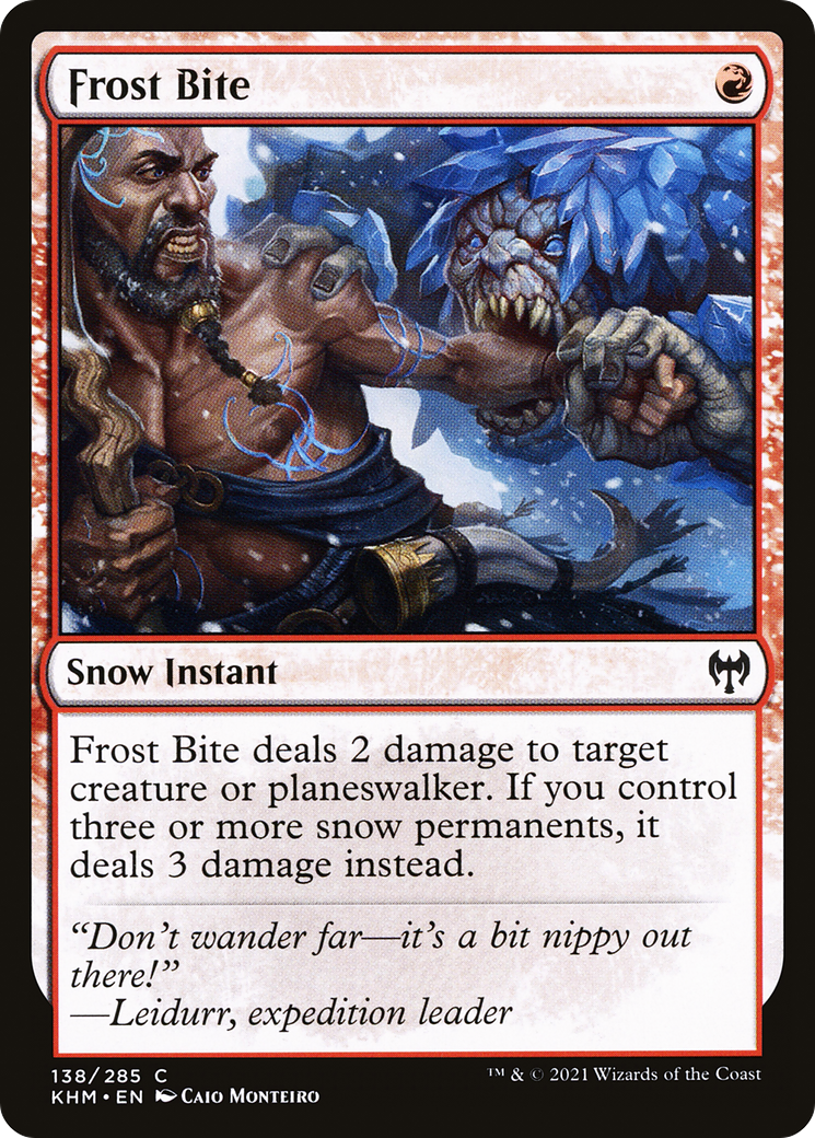 Frost Bite (KHM-138) [Kaldheim] Foil