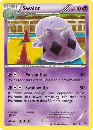 Swalot (038/119) [XY  Phantom Forces] - Rare