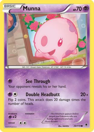 Munna (039/119) [XY  Phantom Forces] - Common