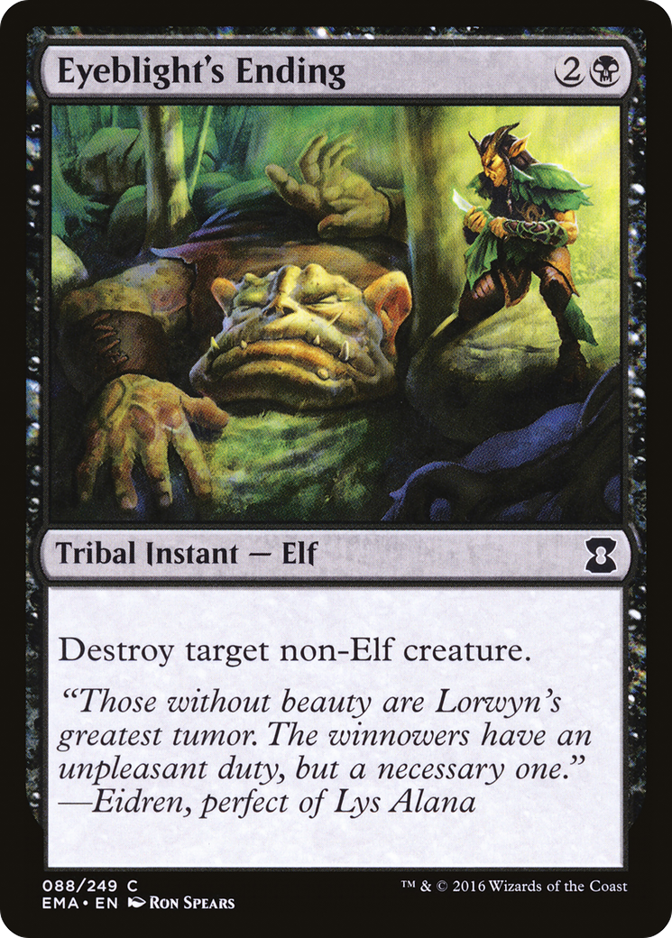 Eyeblight's Ending (EMA-088) [Eternal Masters] Foil