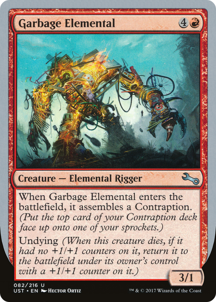 Garbage Elemental (B) (UST-82B) [Unstable] Foil
