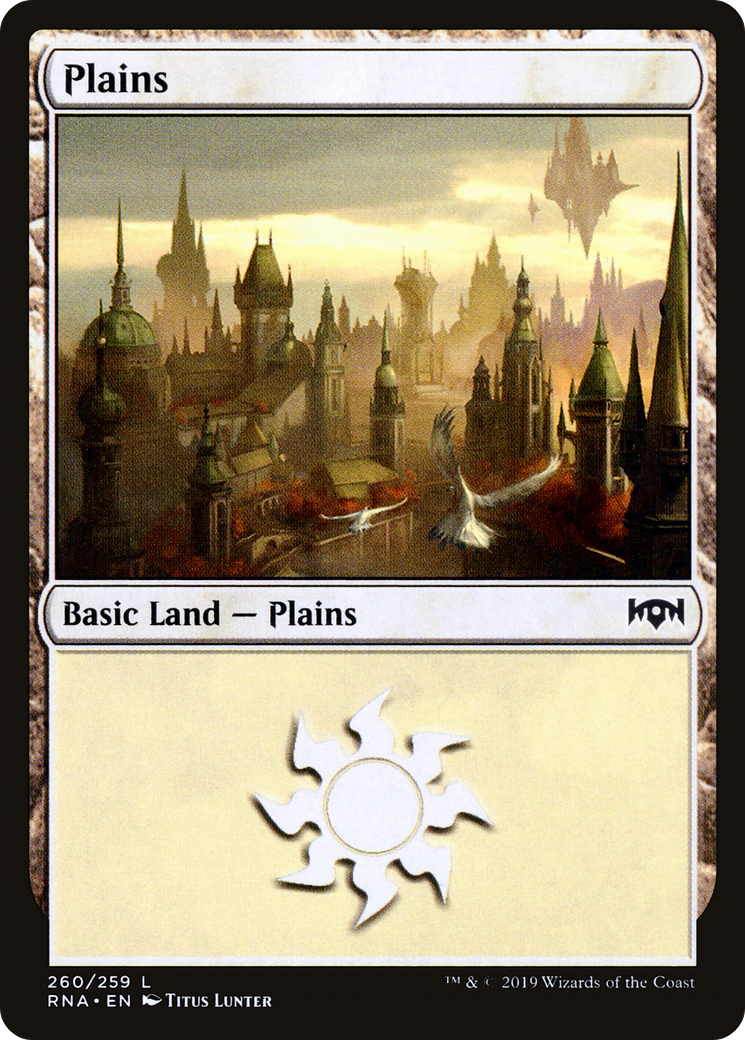 Plains (RNA-260) [Ravnica Allegiance] Foil