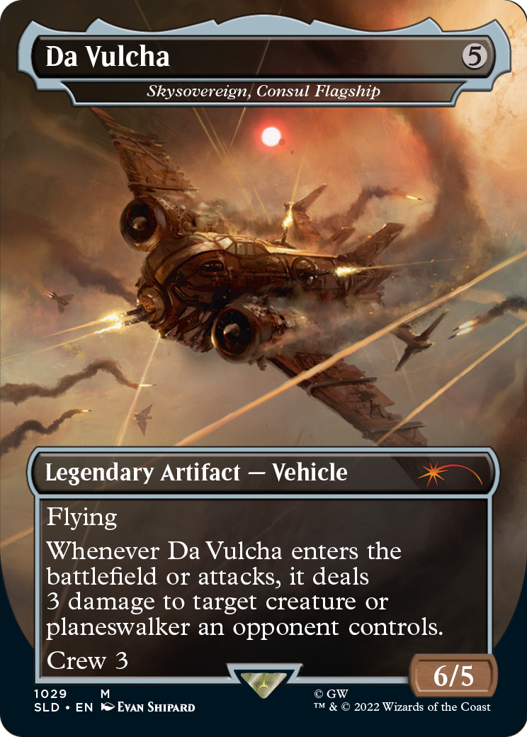 Da Vulcha - Skysovereign, Consul Flagship (Borderless) (SLD-1029) [Secret Lair Drop]