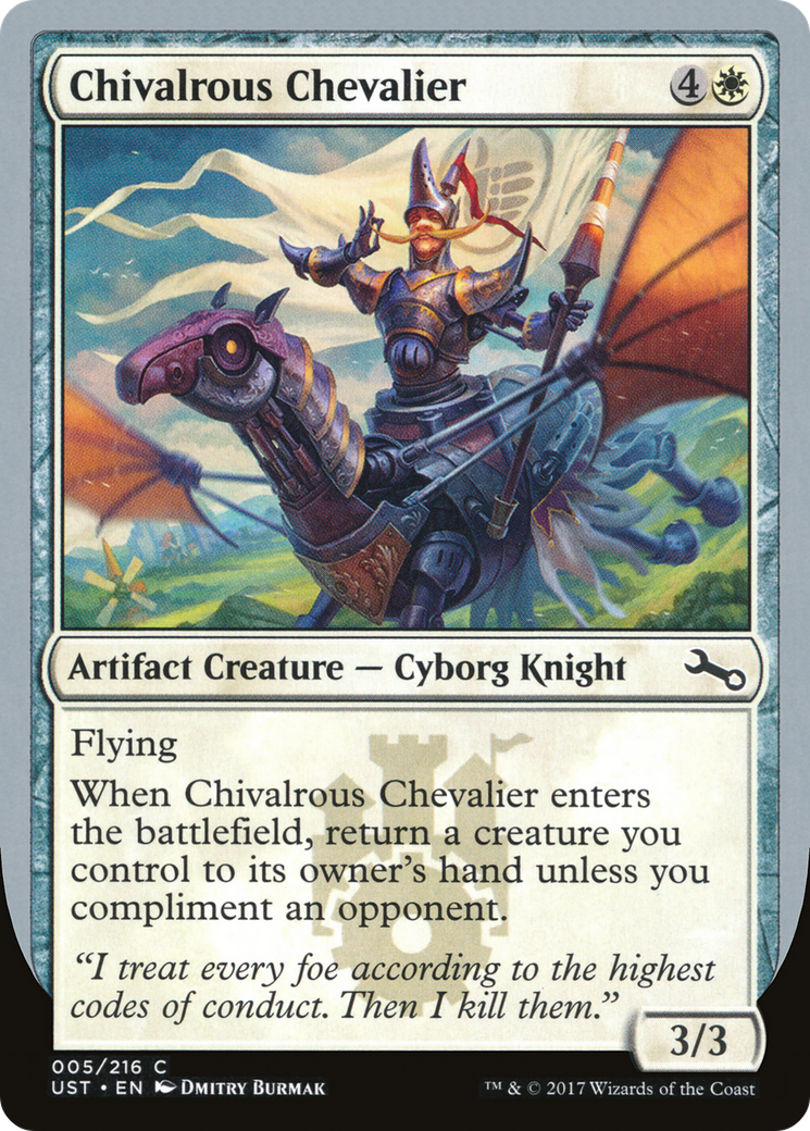 Chivalrous Chevalier (UST-005) [Unstable] Foil