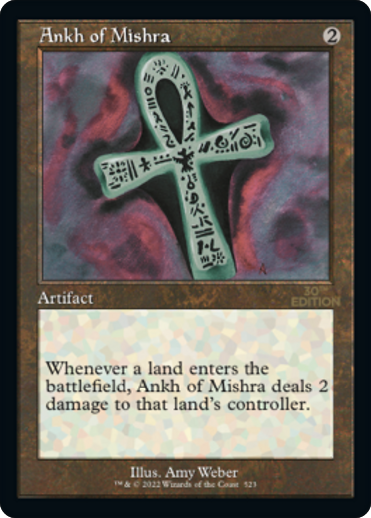 Ankh of Mishra (Retro Frame) (30A-523) [30th Anniversary Edition]