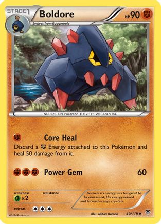 Boldore (49/119) [XY  Phantom Forces] - Uncommon