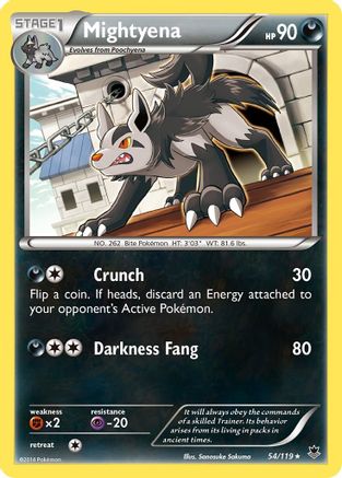 Mightyena (054/119) [XY  Phantom Forces] - Rare