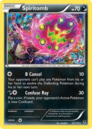 Spiritomb (055/119) [XY  Phantom Forces] - Rare