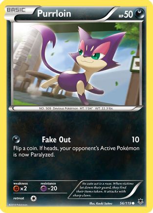 Purrloin (56/119) [XY  Phantom Forces] - Common