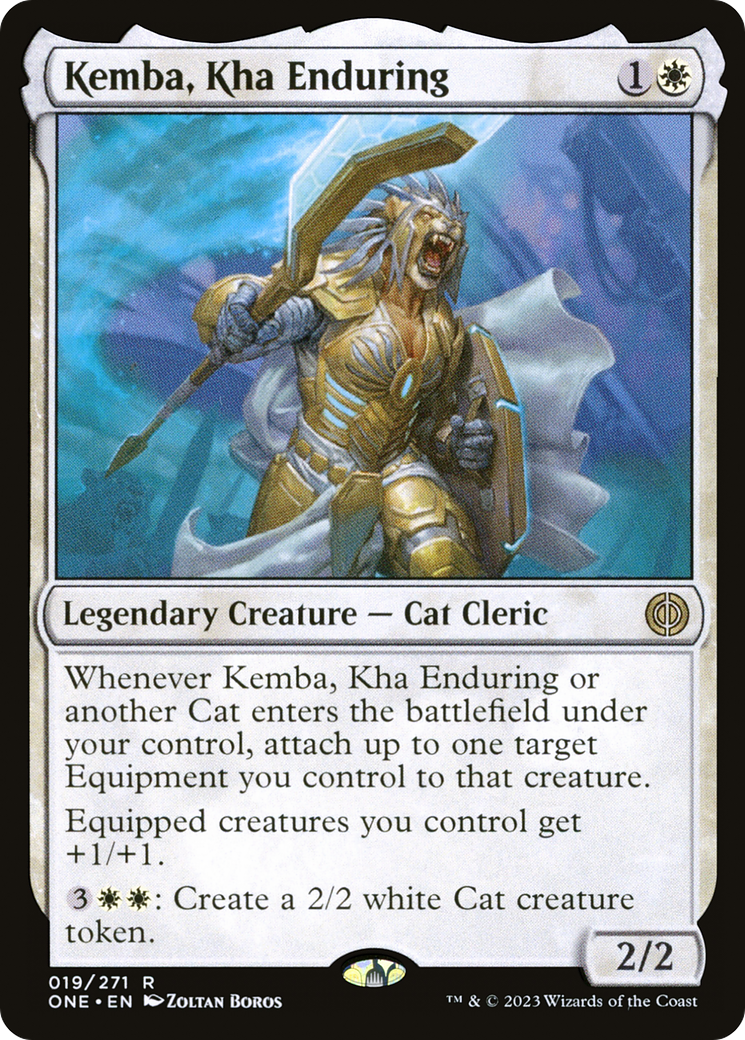 Kemba, Kha Enduring (ONE-019) [Phyrexia: All Will Be One] Foil