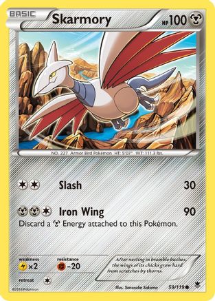 Skarmory (59/119) [XY  Phantom Forces] - Common