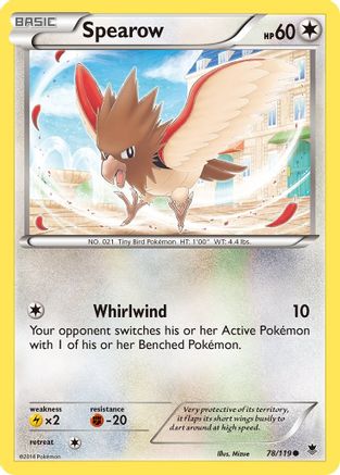 Spearow (78/119) [XY  Phantom Forces] - Common