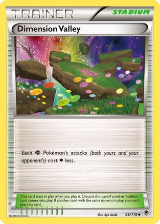 Dimension Valley (093/119) [XY  Phantom Forces] Reverse Holofoil - Uncommon