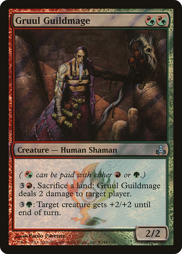 Gruul Guildmage (LARP-144) [Guildpact Promos] Foil