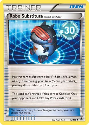 Robo Substitute (102/119) [XY  Phantom Forces] - Uncommon