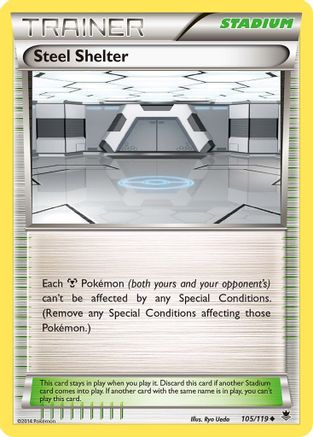 Steel Shelter (105/119) [XY  Phantom Forces] - Uncommon