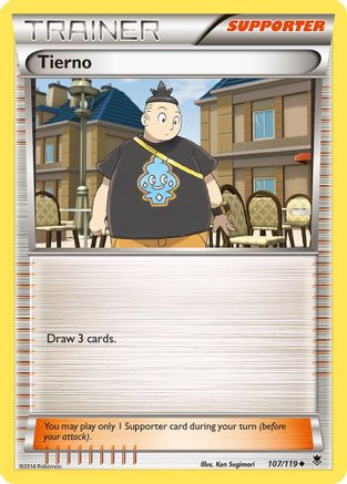 Tierno (107/119) [XY  Phantom Forces] - Uncommon