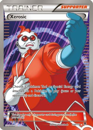 Xerosic (119 Full Art) (119/119) [XY  Phantom Forces] Holofoil - Ultra Rare