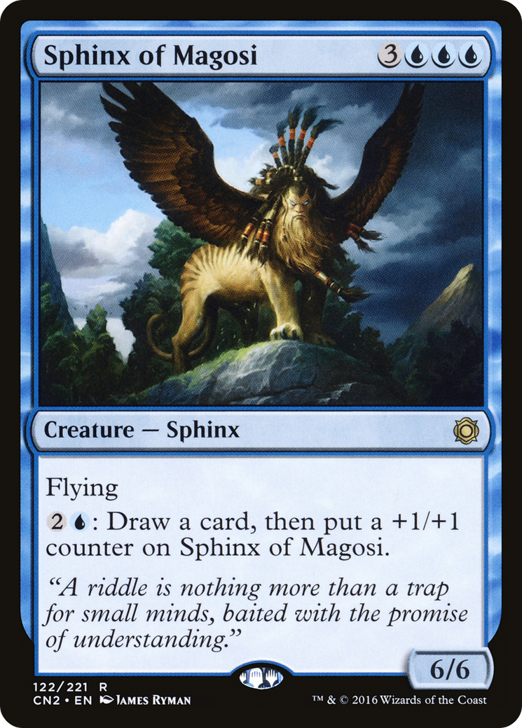 Sphinx of Magosi (CN2-122) [Conspiracy: Take the Crown] Foil
