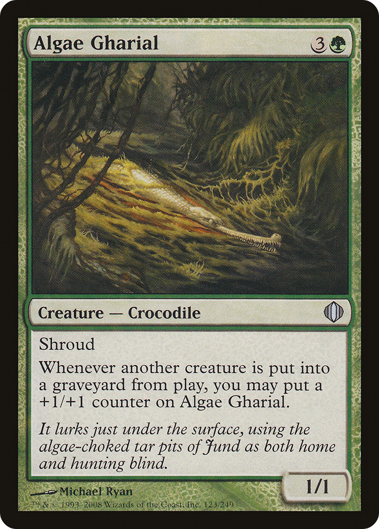 Algae Gharial (ALA-123) [Shards of Alara]
