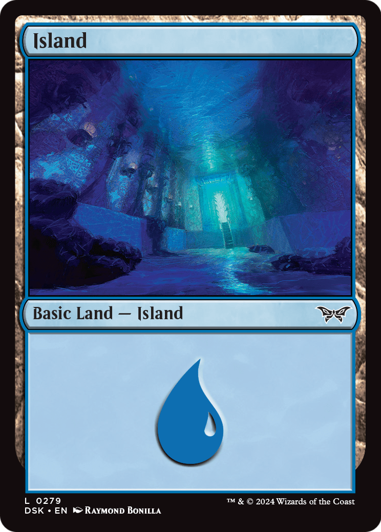 Island (DSK-279) [Duskmourn: House of Horror]
