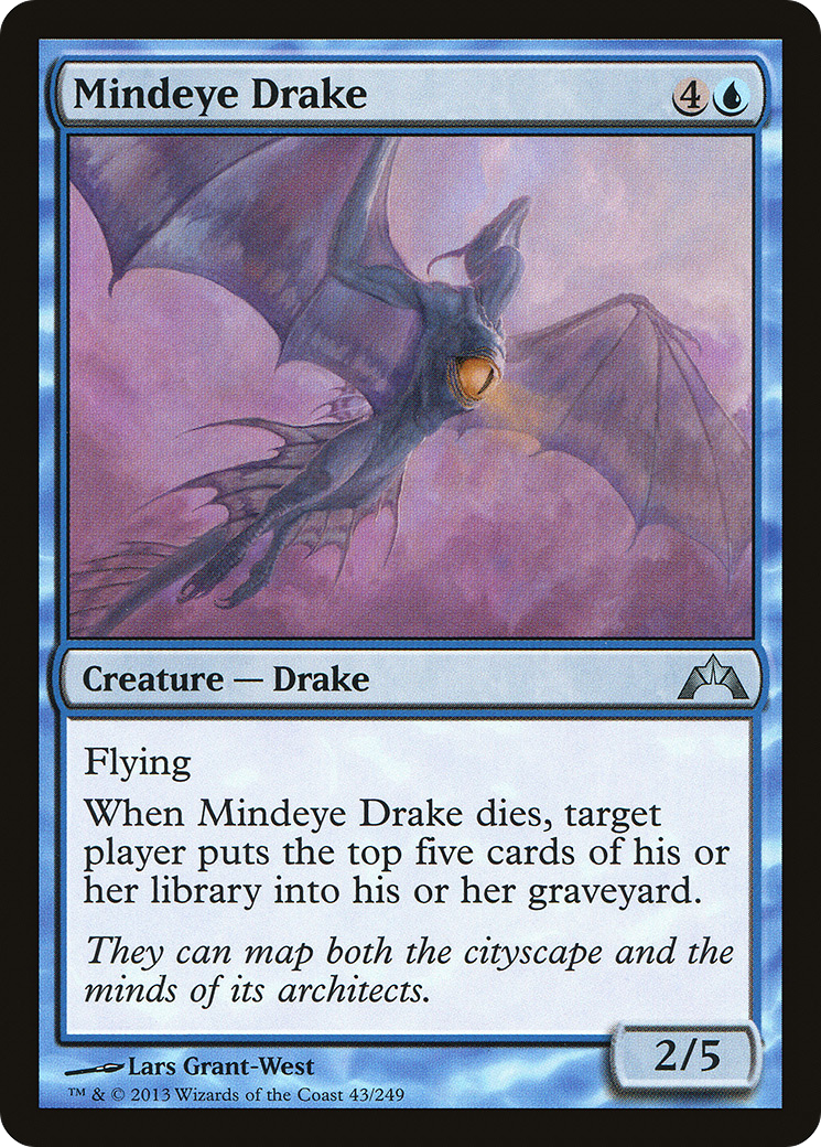 Mindeye Drake (GTC-043) [Gatecrash]