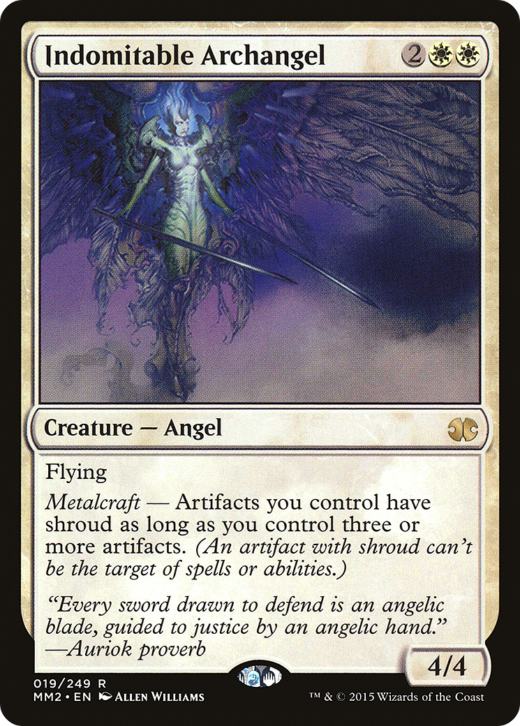 Indomitable Archangel (MM2-019) [Modern Masters 2015]