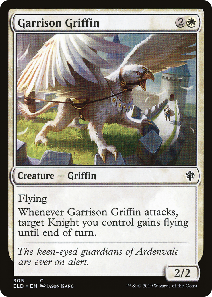 Garrison Griffin (ELD-305) [Throne of Eldraine]