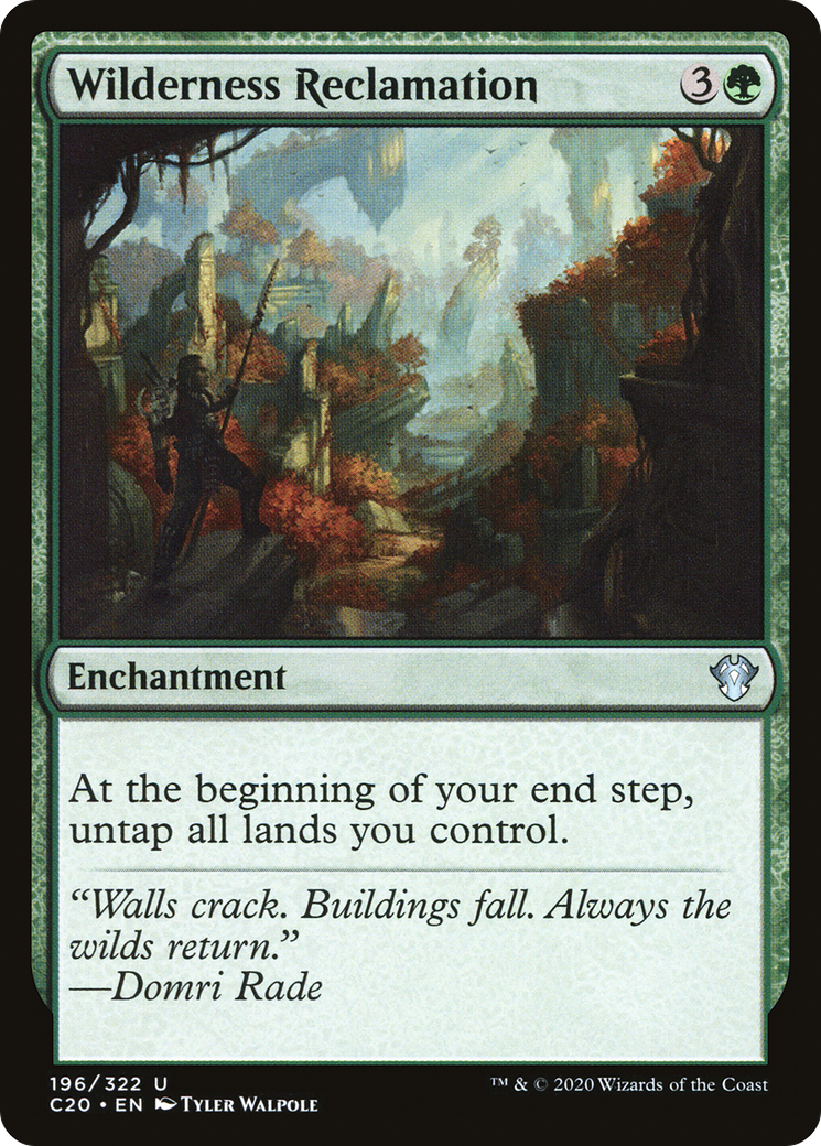 Wilderness Reclamation (C20-196) [Commander 2020]