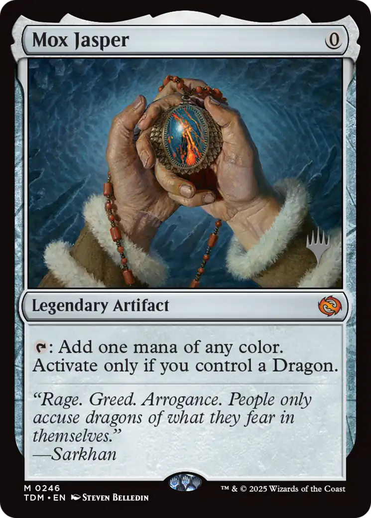 Mox Jasper (PPTDM-246) [Promo Pack: Tarkir: Dragonstorm]