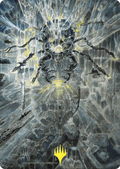 Darksteel Mutation // Darksteel Mutation (ACMM-031) (Borderless) [Commander Masters Art Series] Foil