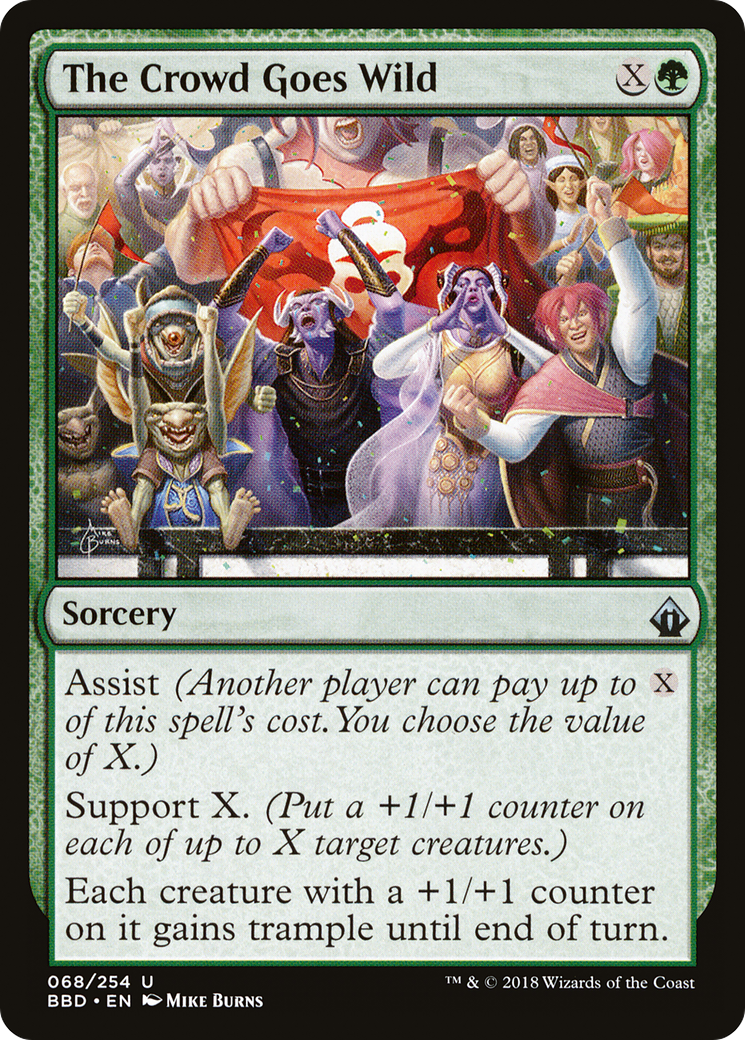 The Crowd Goes Wild (BBD-068) [Battlebond] Foil