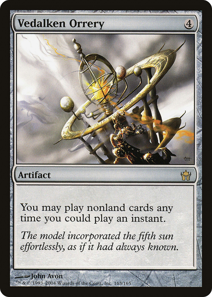Vedalken Orrery (5DN-163) [Fifth Dawn] Foil