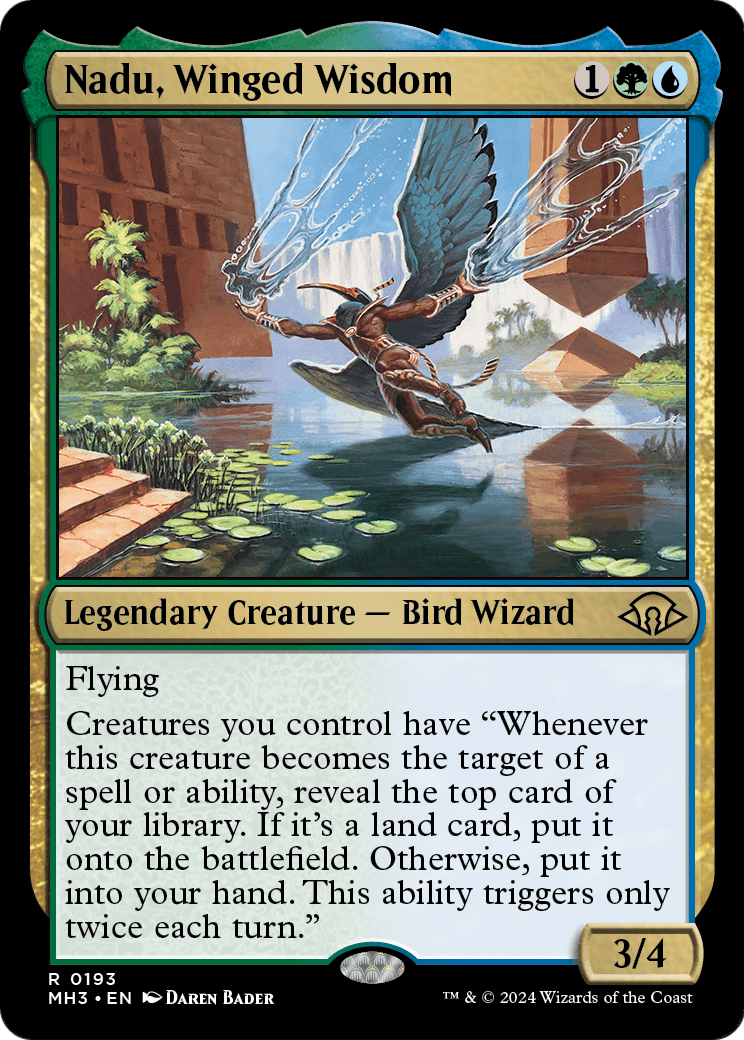 Nadu, Winged Wisdom (MH3-193) [Modern Horizons 3]