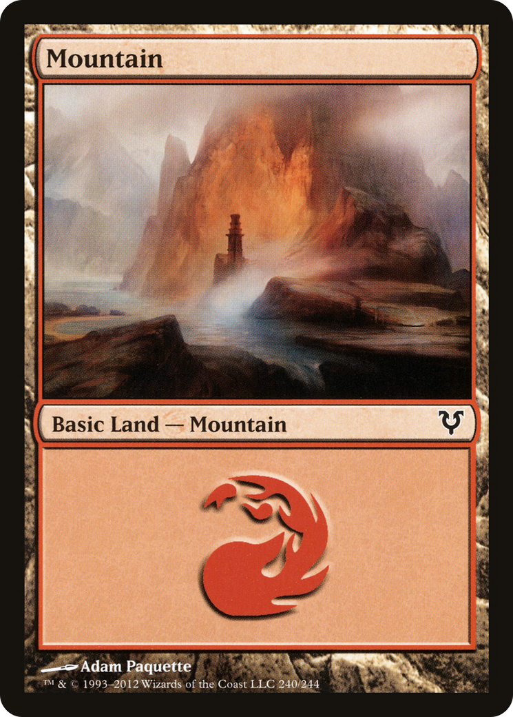 Mountain (AVR-240) [Avacyn Restored] Foil