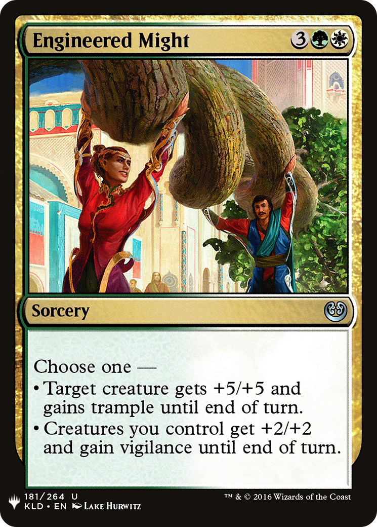 Engineered Might (LIST-KLD-181) [The List]