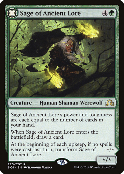Sage of Ancient Lore (SOI-225) [Shadows over Innistrad]